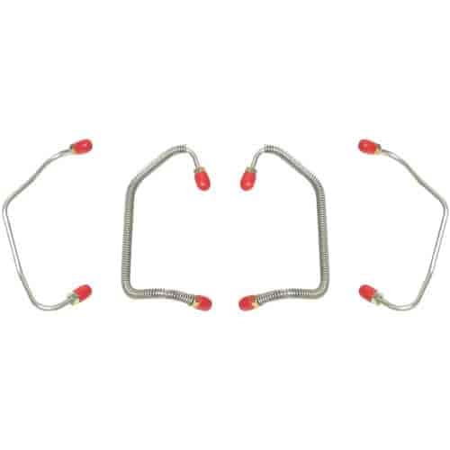 High-Quality Right Stuff YFC6701 Front Disc Brake Caliper Lines - Durable Brake Hose Kit for Improved Vehicle Safety & Performance - Perfect for Car, Truck & SUV Upgrades