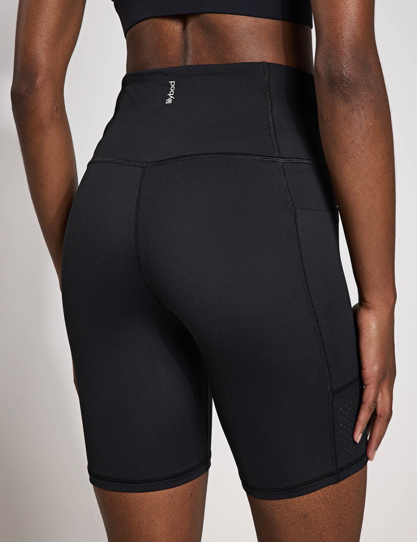 Lottie Bike Shorts for Women - High Waist Black Cycling Shorts - Perfect for Biking, Running & Workouts