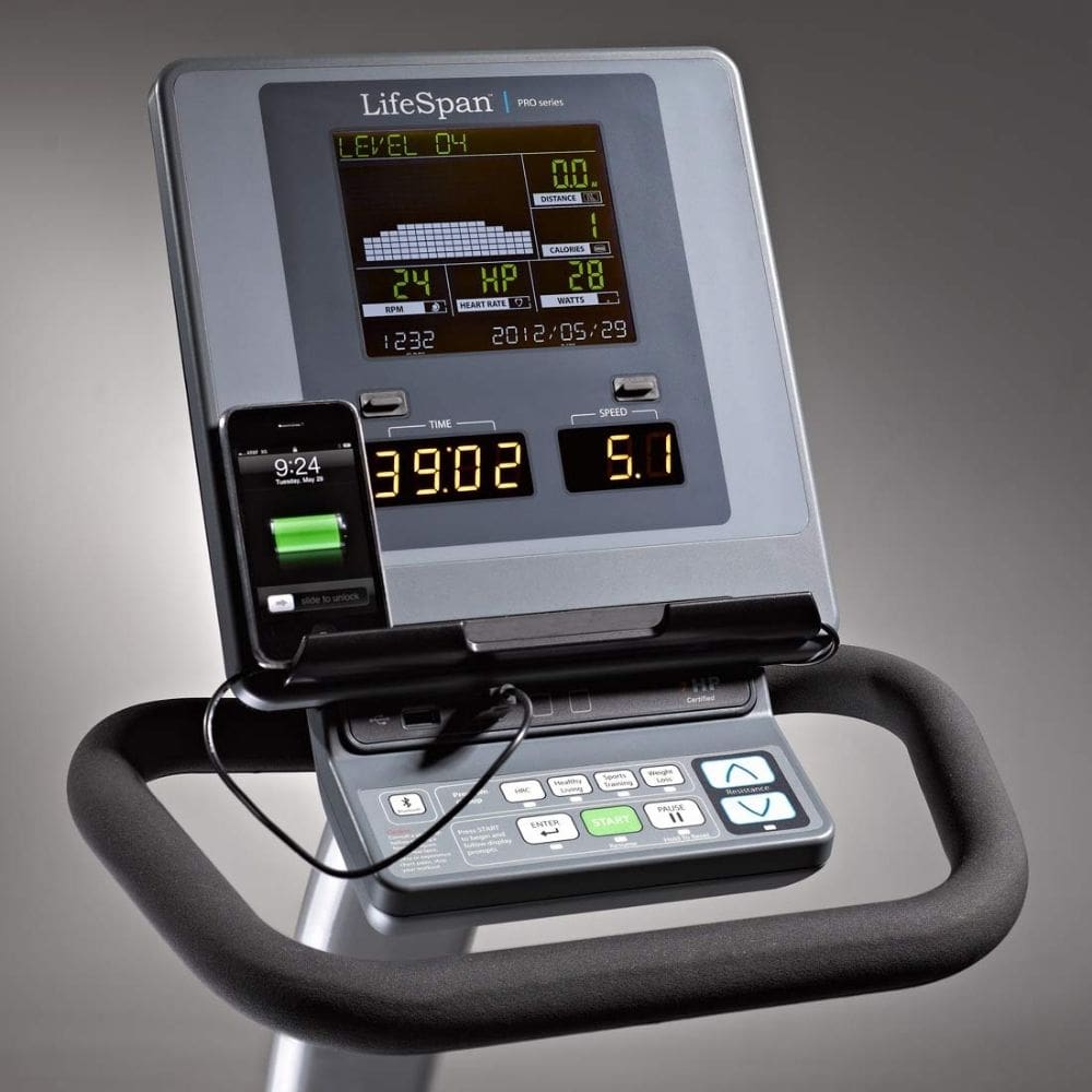LifeSpan Fitness R7000i Commercial Recumbent Exercise Bike for Home & Gym - Low-Impact Cardio Workout for Seniors & Rehab