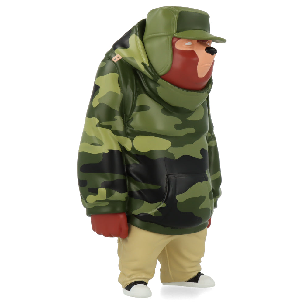 Kub 'Woodland Camo' Collectible Toy by Mike Fudge x UVD Toys - Perfect for Home Decor, Office Display & Toy Collectors