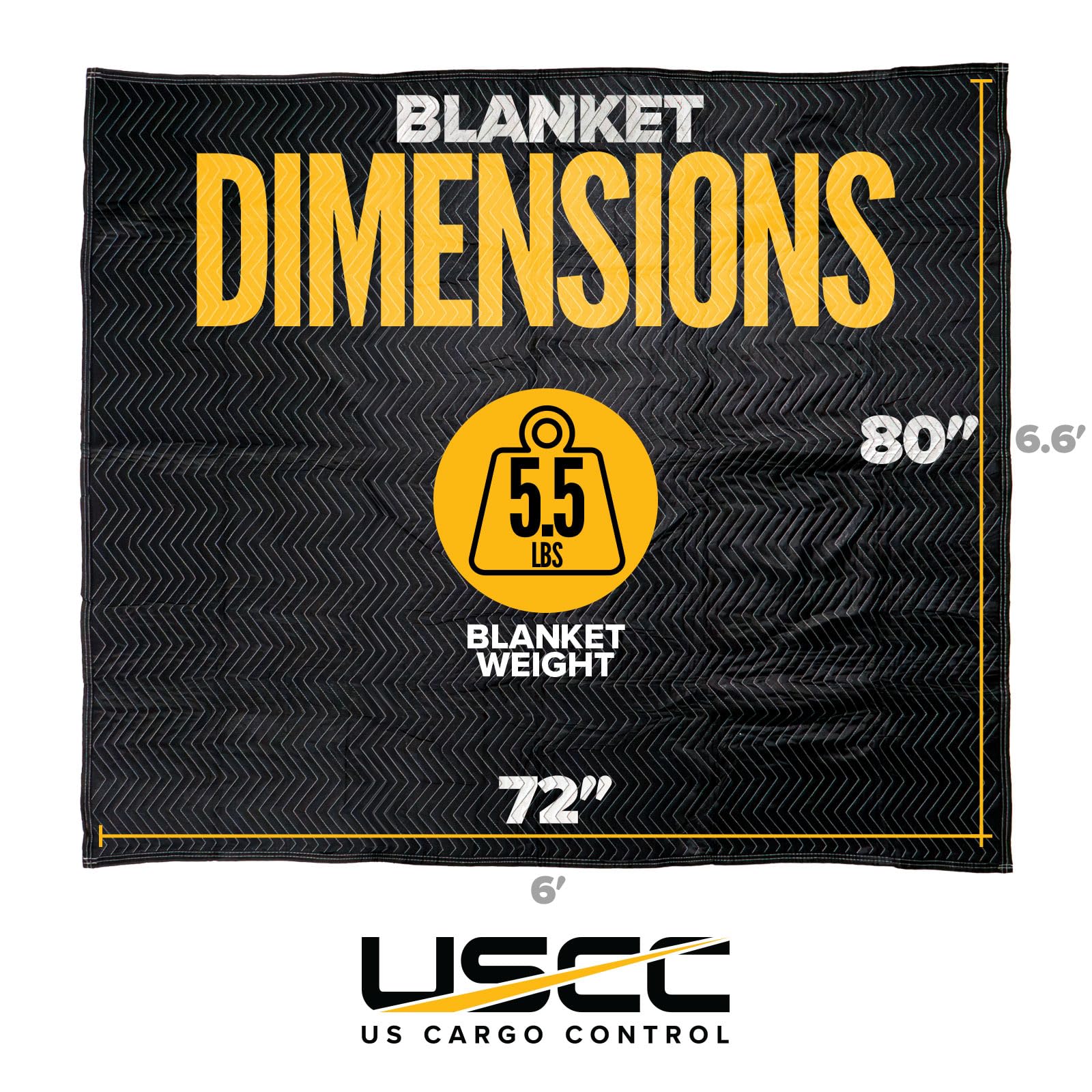 Professional Quilted Moving Blankets 72