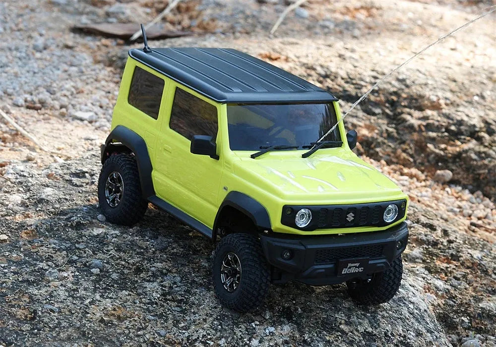UDIRC UCX2402 1/18 Scale RC Car - Suzuki Jimny 4WD Rock Crawler with 2.4G Remote Control, Ready-to-Run (RTR) - Perfect for Off-Road Adventures, Backyard Racing & Indoor Crawling Courses