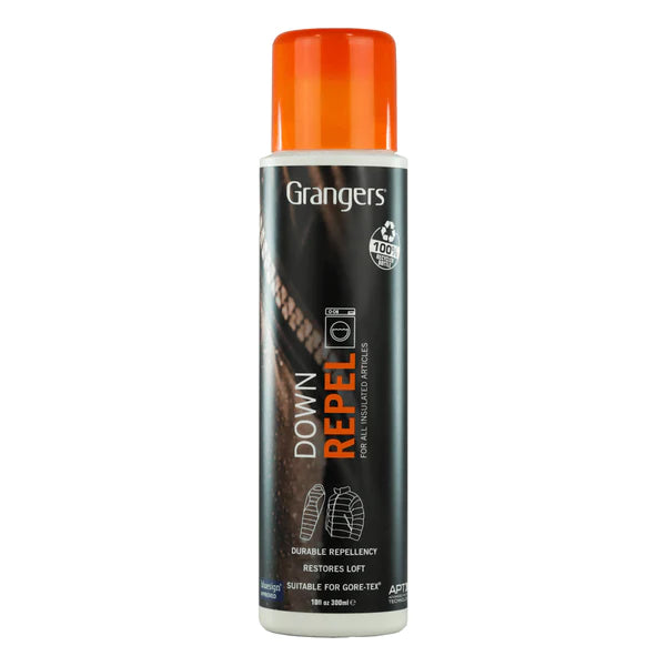 Grangers Down Repel - Waterproof Spray for Down Jackets & Sleeping Bags | Outdoor Gear Protection for Hiking, Camping & Winter Sports