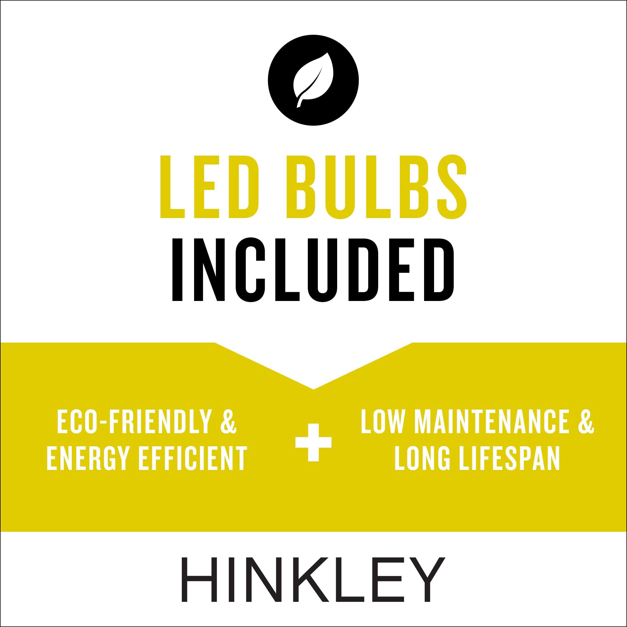 Hinkley 52 Inch Highland LED Ceiling Fan with Light - Matte Black Finish, Reversible Blades for Home Décor | Perfect for Living Room, Bedroom & Indoor Spaces