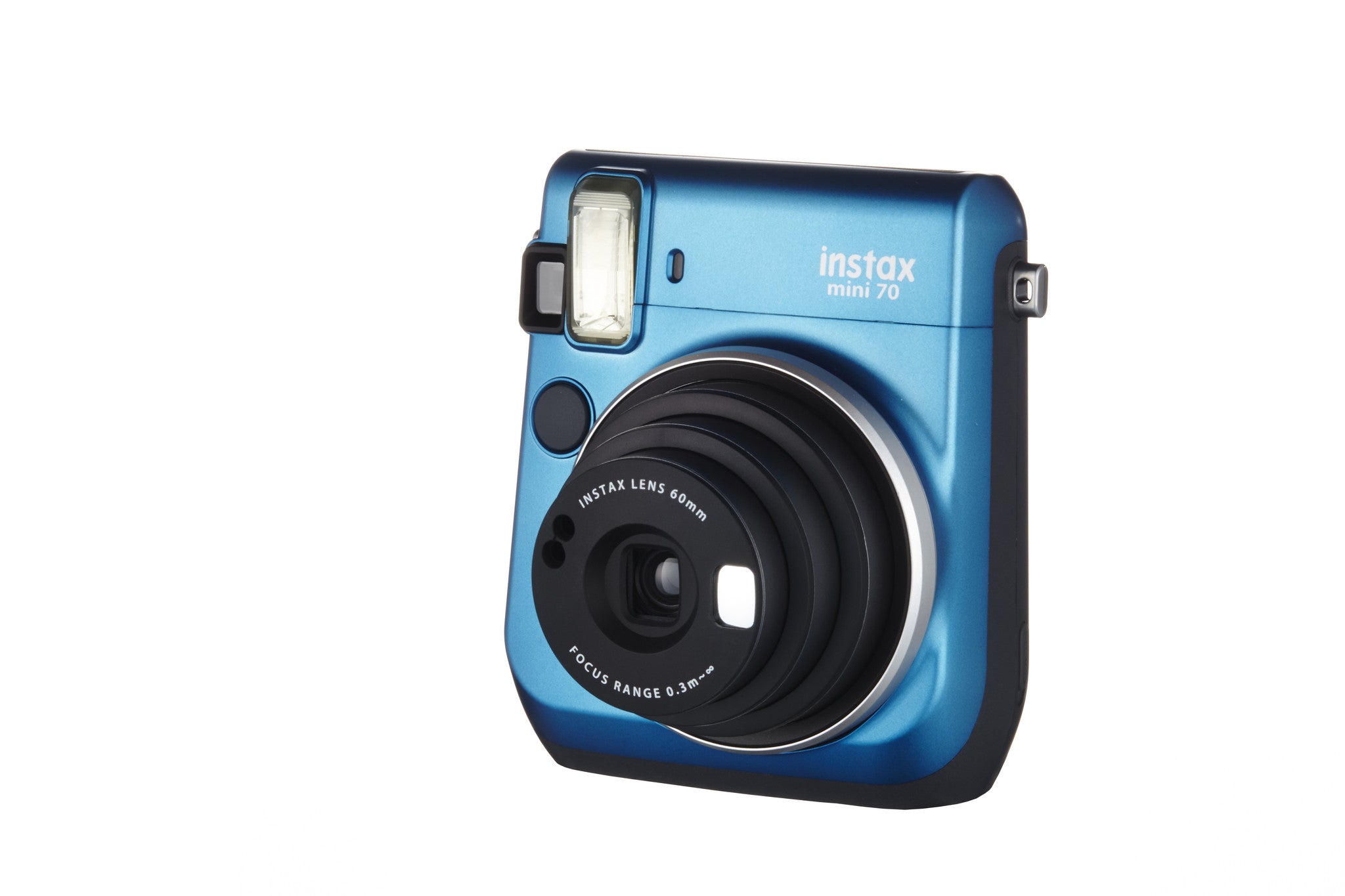 Fujifilm INSTAX Mini 70 Instant Film Camera (Island Blue) - Portable Instant Camera for Travel, Parties & Memories - Perfect for Weddings, Birthdays & Selfies