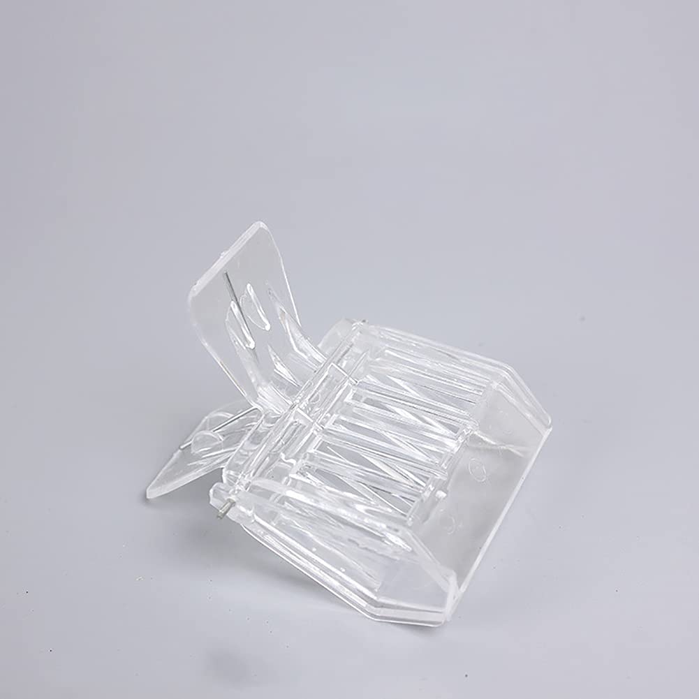 GSHLLO 5-Pack Clear Plastic Queen Bee Clips - Beekeeping Supplies for Catching & Transporting Queen Bees - Essential Beekeeping Tools for Hive Management & Bee Breeding