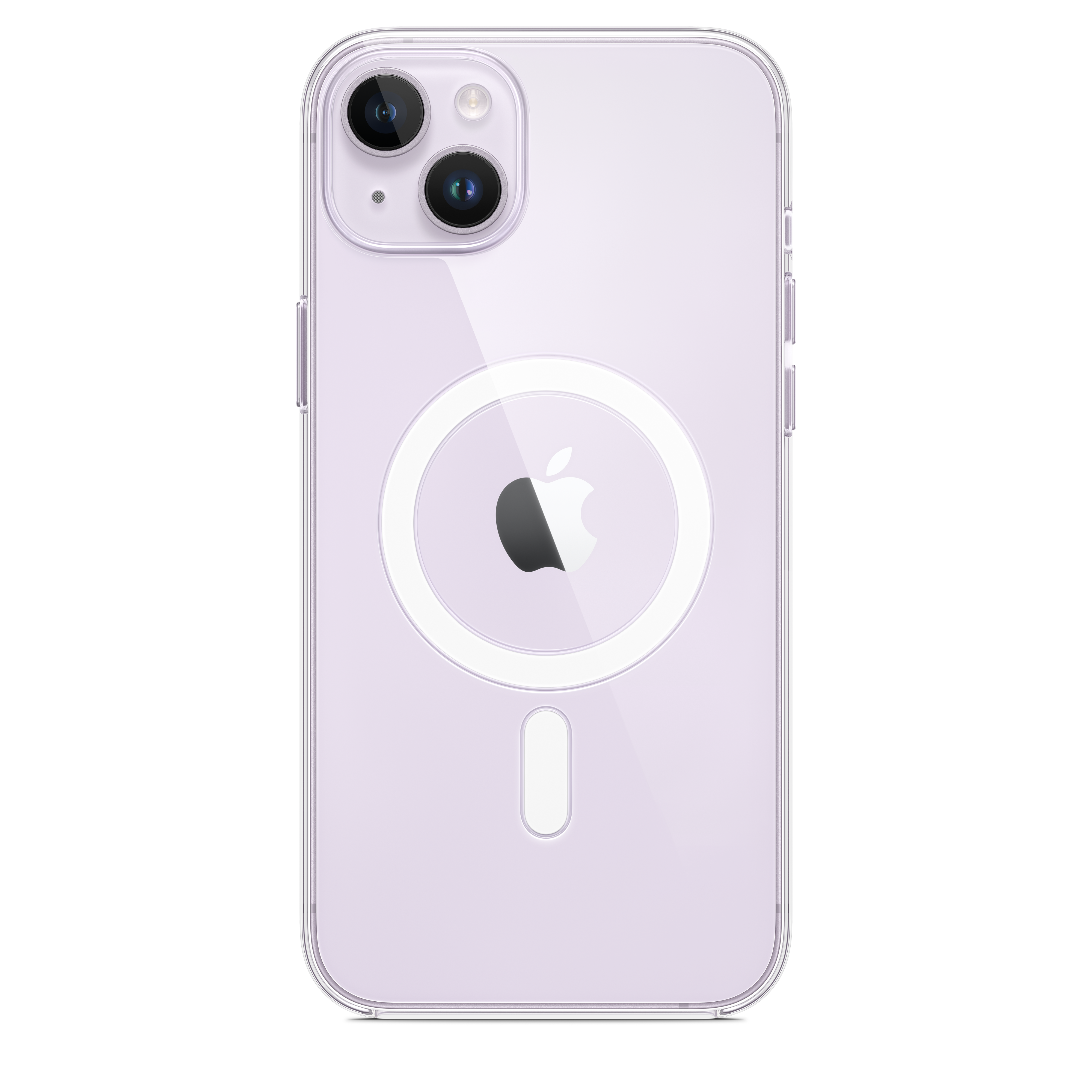 Magnetic Clear iPhone 14 Plus Case with MagSafe - Slim Protective Cover for Everyday Use & Wireless Charging