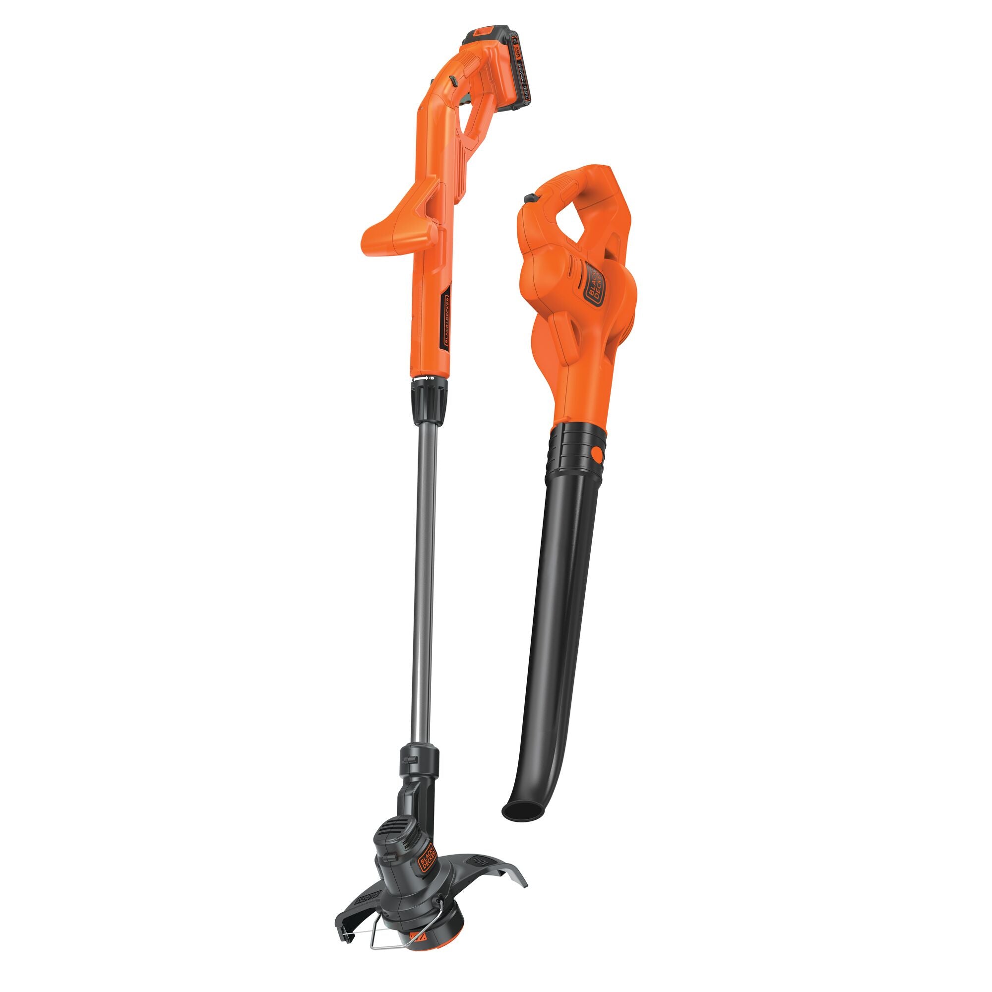 20V MAX* Lithium Cordless 10-Inch String Trimmer and Edger with Hard Surface Sweeper Combo Kit - Perfect for Lawn Care, Yard Maintenance and Driveway Cleaning