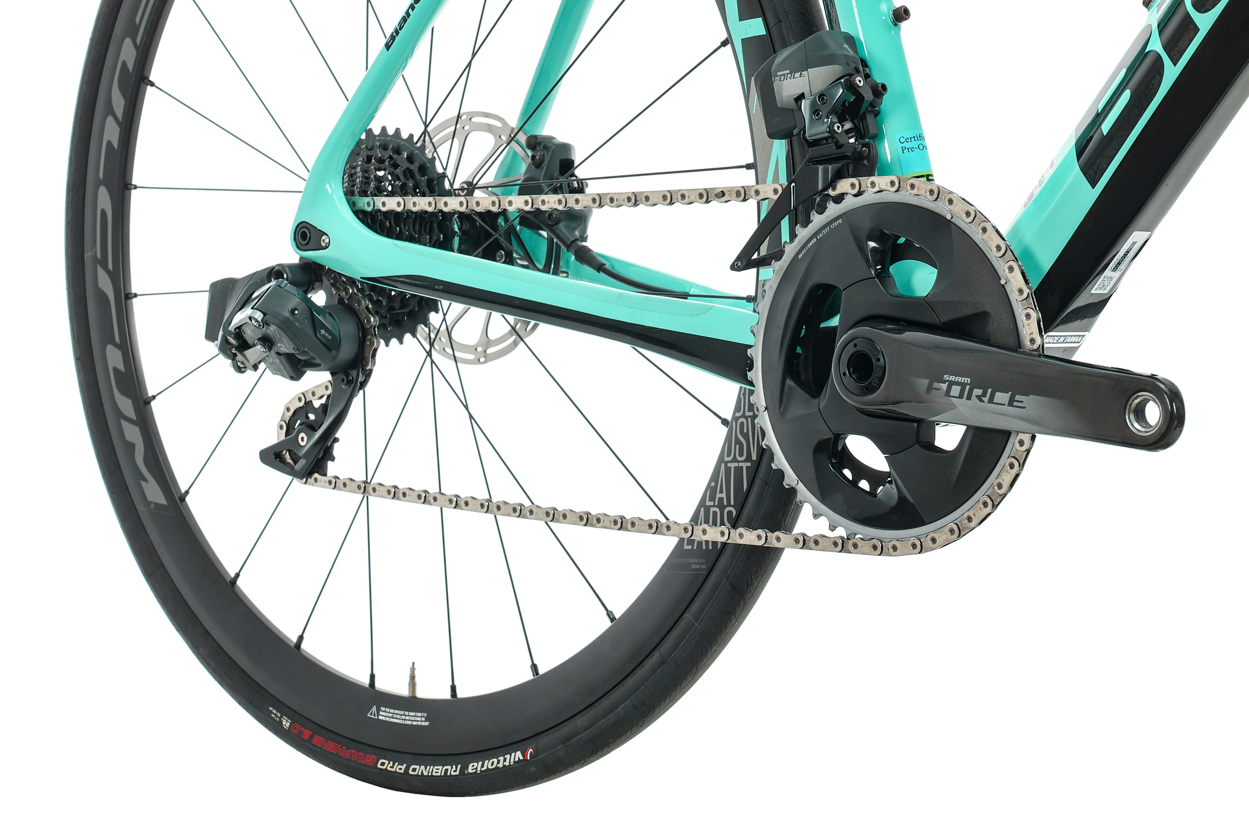Bianchi Infinito CV Disc Force eTap AXS Road Bike 2020 - 55cm Carbon Frame, Wireless Shifting for High-Speed Performance | Perfect for Road Racing, Endurance Cycling & Long-Distance Training