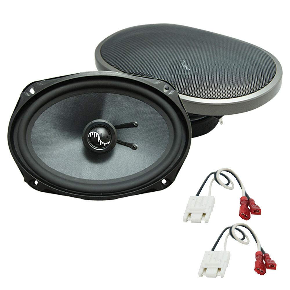 FidgetGear Replacement Rear Deck Speakers for Cadillac Seville 1984-1991 - Harmony HA-C69 Car Audio System Upgrade - Perfect for Road Trips & Enhanced Music Experience