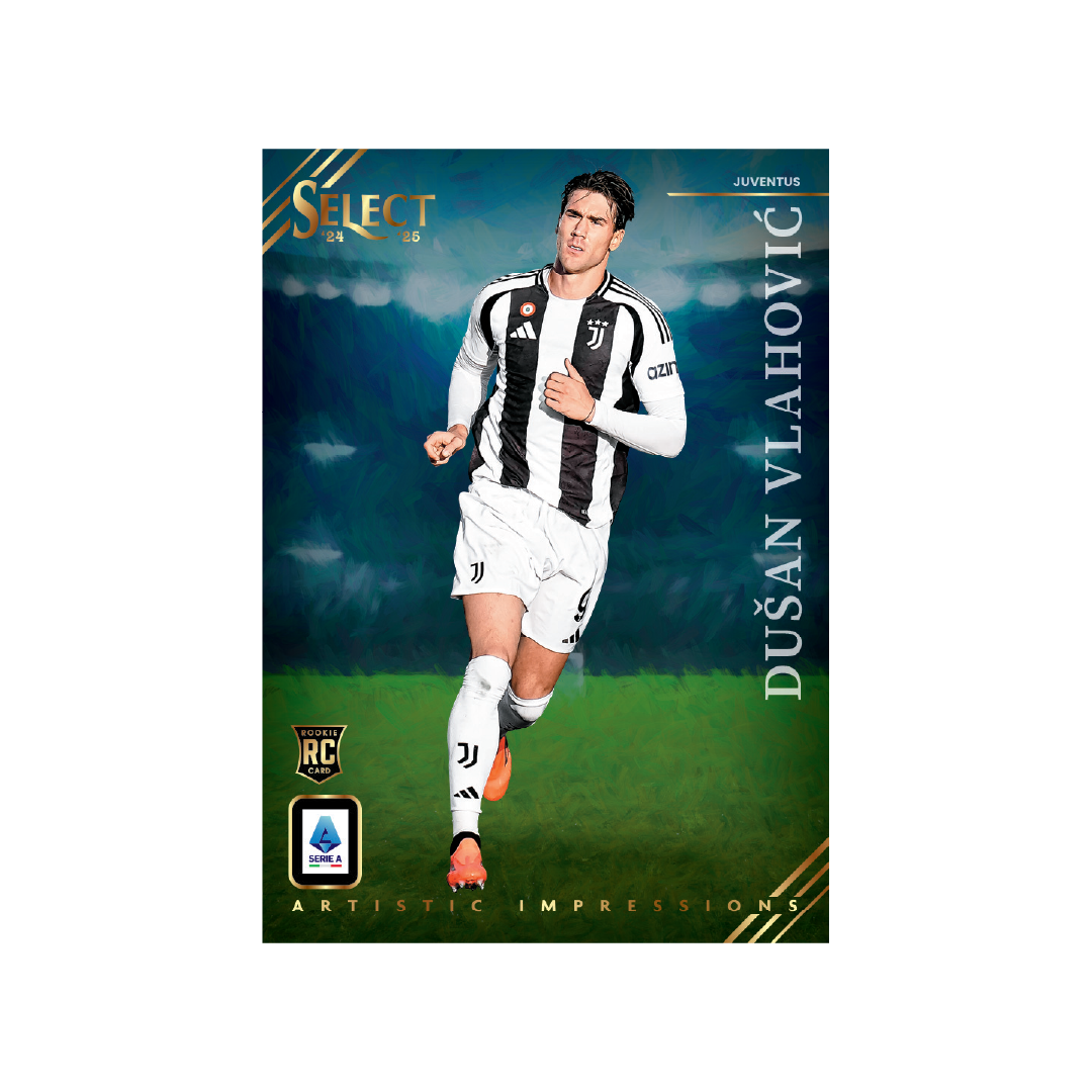 Panini Select Serie A 2024-25 Hobby Box - Authentic Soccer Trading Cards Collection for Collectors & Fans - Perfect for Trading, Gifting & Display
