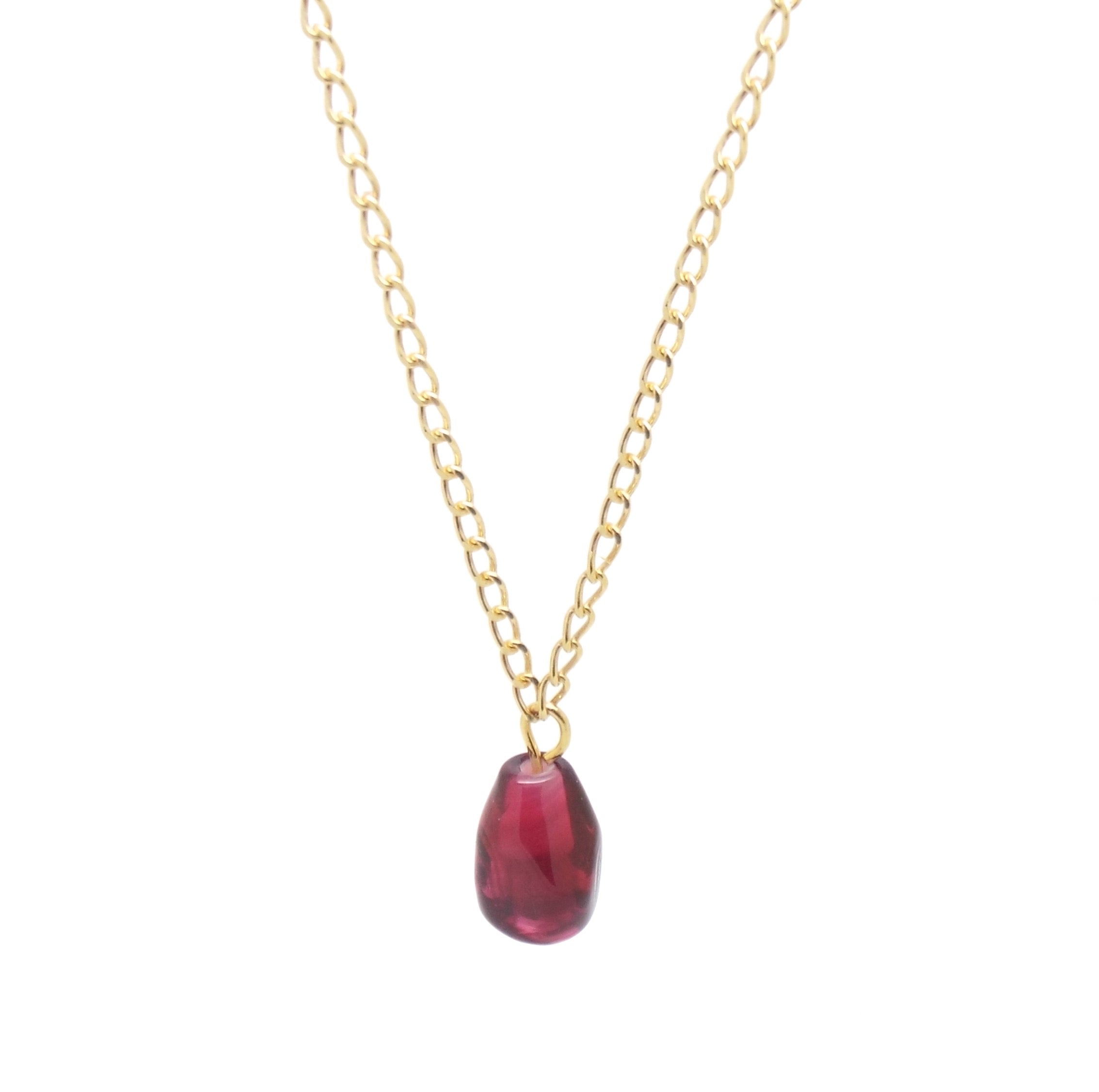 Persephone Pomegranate Necklace for Women - Elegant Greek Mythology Jewelry Gift - Perfect for Date Nights, Weddings & Special Occasions