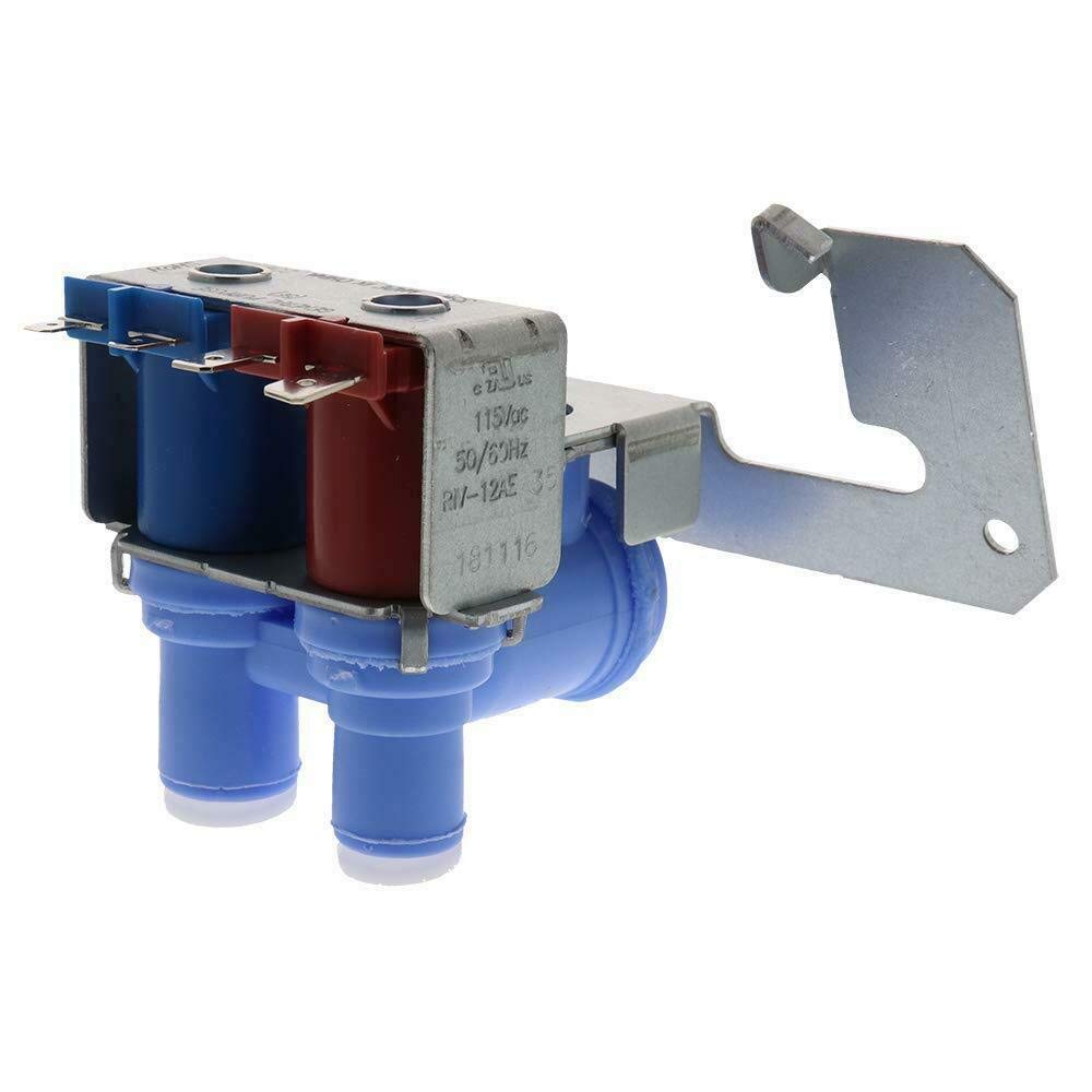 GE Refrigerator Water Inlet Valve Replacement - Compatible with GSH25JFRFWW, CFCP1RKBA SS, GSS23WGTM BB, HSS25GFPJWW Models - Perfect for Ice Maker & Water Dispenser Repair