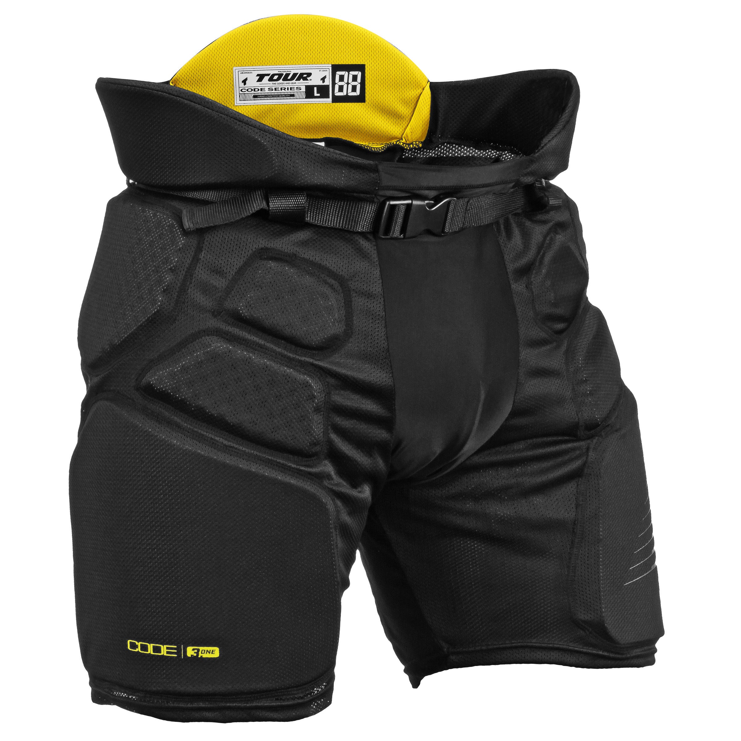 Code 3.one Adult Roller Hockey Girdle - Protective Padded Hockey Pants for Men & Women - Perfect for Inline Skating, Street Hockey & Rink Play