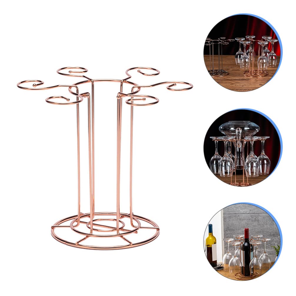 Premium Wine Glass Holder & Stemware Rack - Elegant Barware Organizer for Red Wine, Champagne & Cocktail Glasses - Perfect for Home Bars, Restaurants & Kitchen Storage