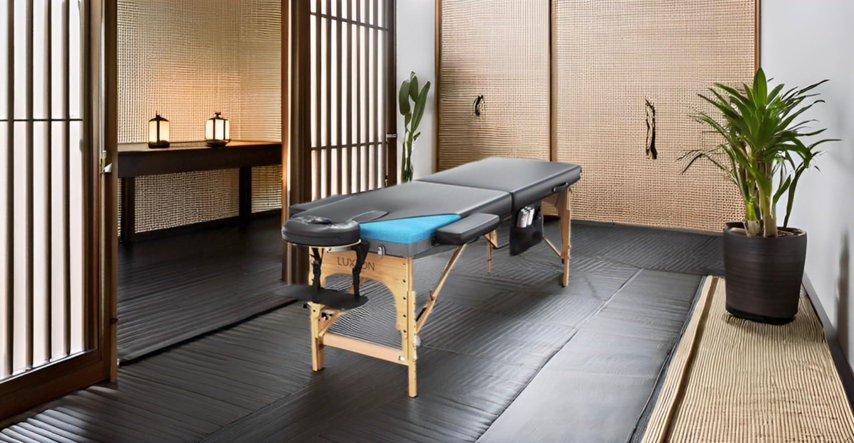 Luxton Home Portable Foldable Massage Table - 72