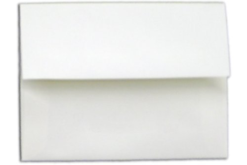 Premium A6 Cotton Envelopes - 100% Natural White Cotton Paper - 250 Pack (Wove Brand) - Perfect for Wedding Invitations, Greeting Cards & Business Correspondence