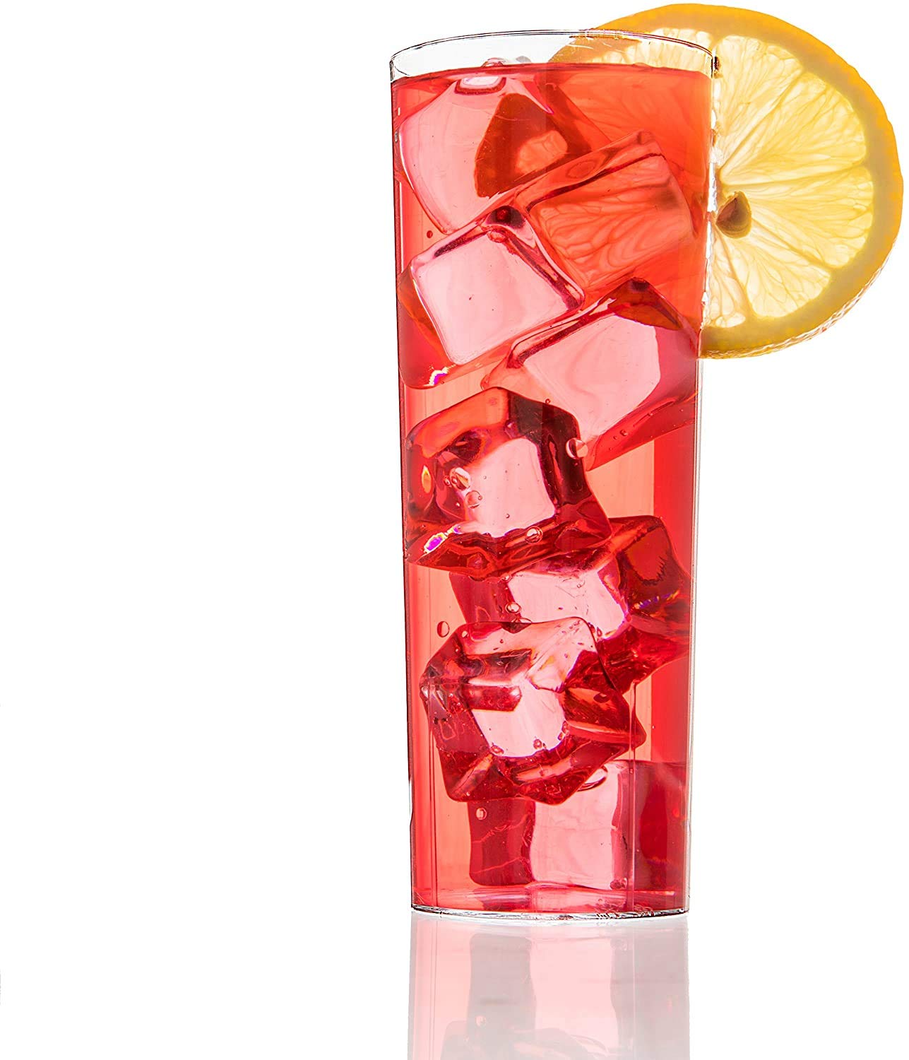 144-Pack 10 oz Hard Plastic Highball Glasses - Clear Tall Collins Drinking Cups for Scotch, Whiskey, Smoothies, Cocktails - Durable & Shatterproof for Parties, Weddings, Bars & Home Entertaining