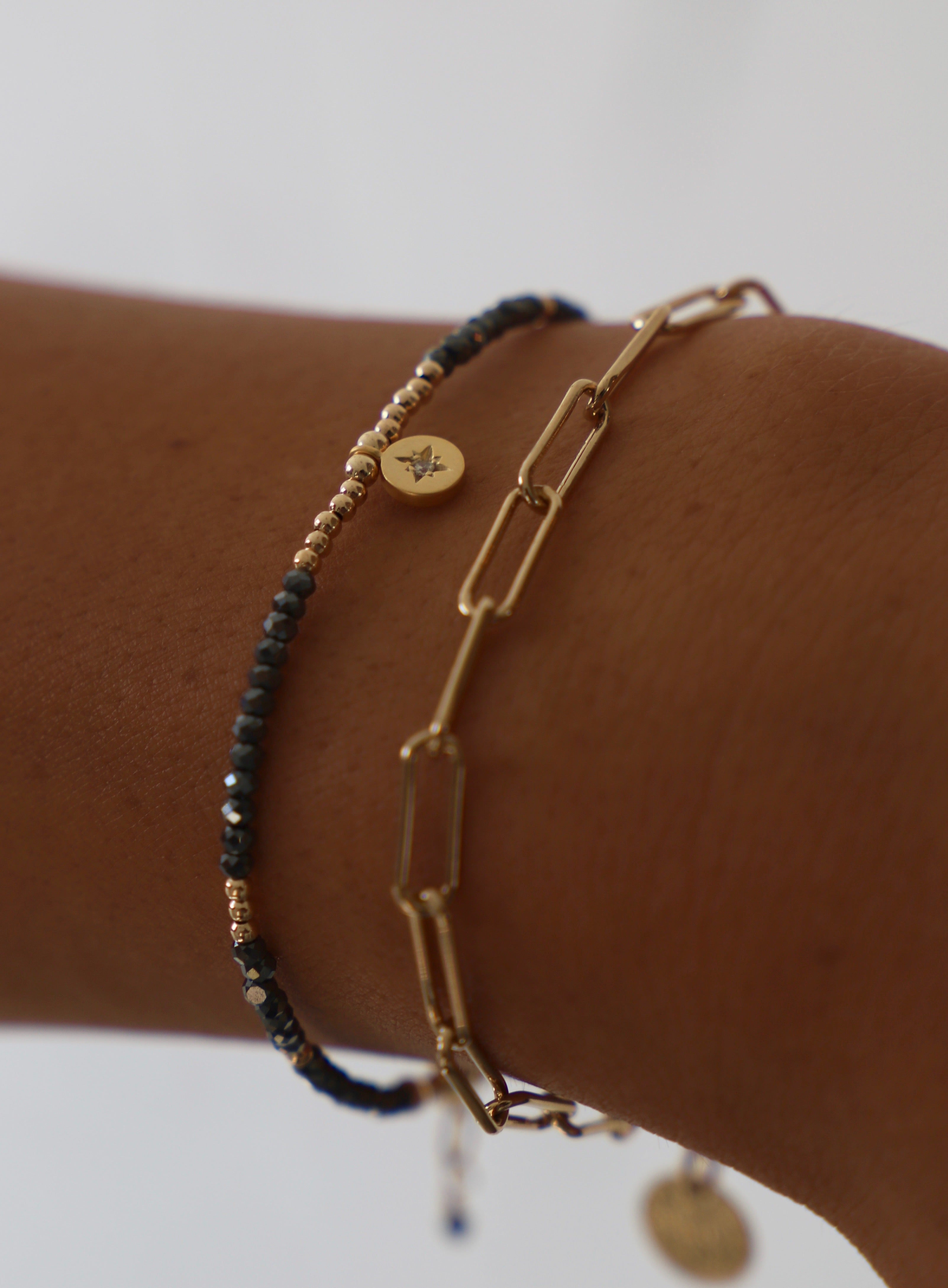 Beaded Star Medallion Bracelet for Women - Handmade Boho Chic Jewelry - Perfect for Festivals, Parties & Everyday Wear