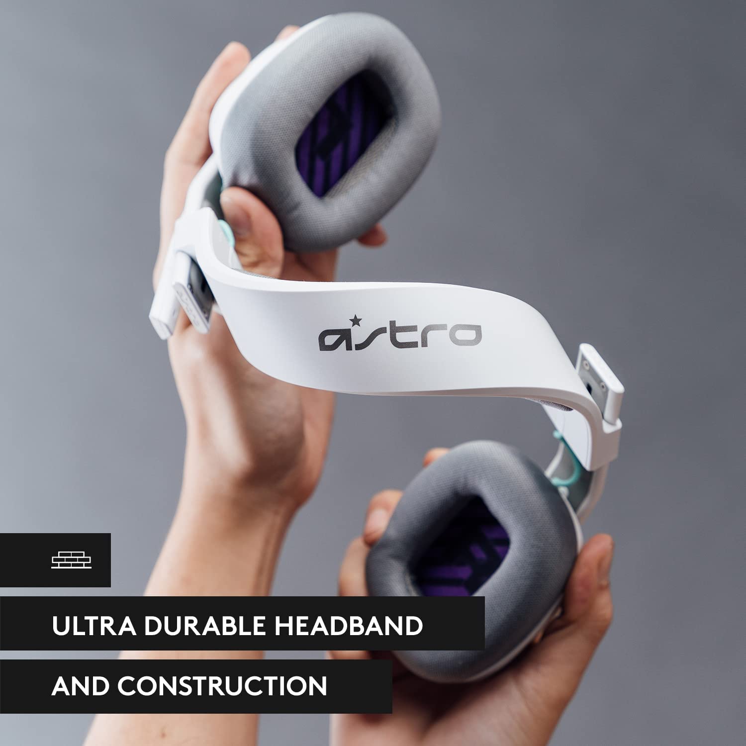 Astro A10 Gen 2 Wired Gaming Headset - Over-Ear Headphones with Flip-to-Mute Mic, 32mm Drivers for Xbox Series X/S, Xbox One, Nintendo Switch, PC & Mac - White (Includes Cleaning Cloth) - Perfect for Competitive Gaming & Long Streaming Sessions