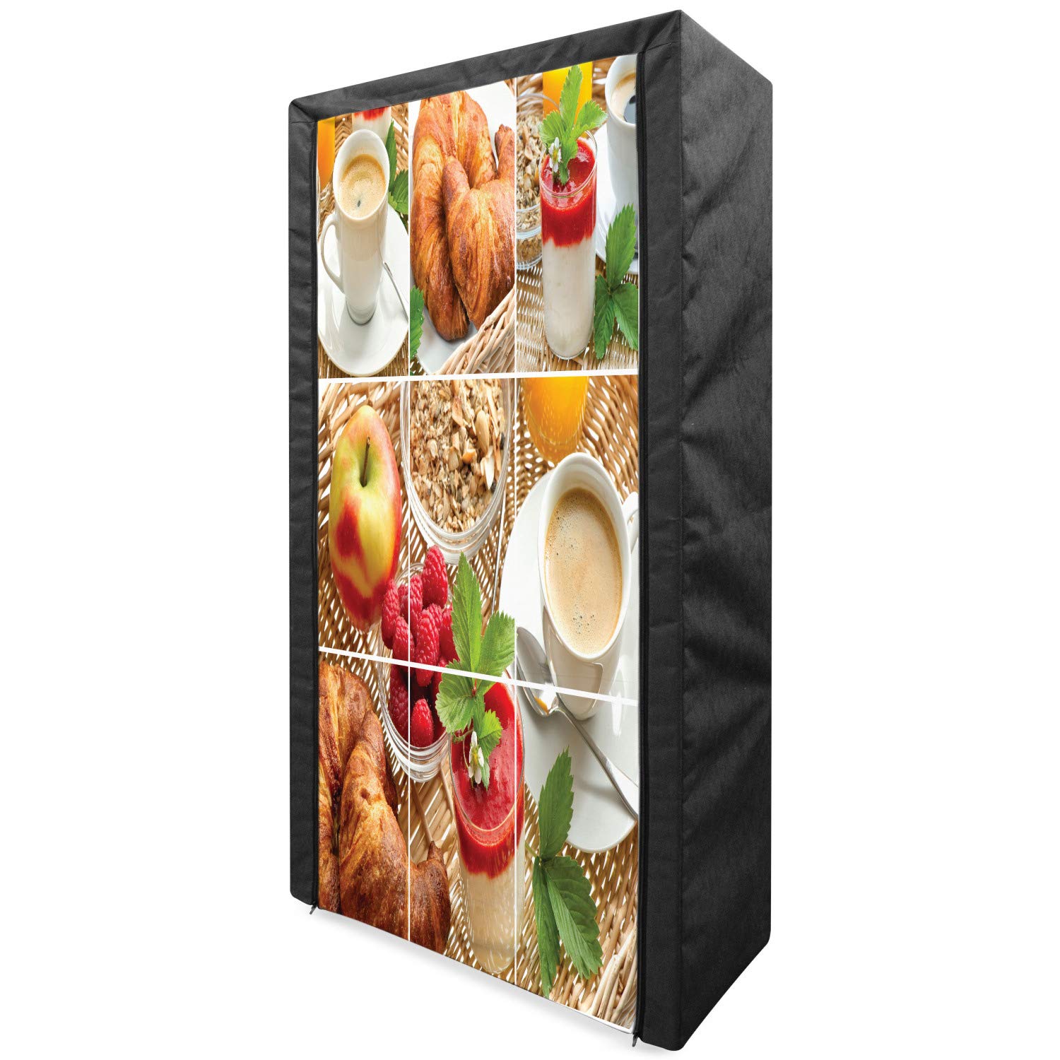 Ambesonne Portable Fabric Wardrobe - 33.5
