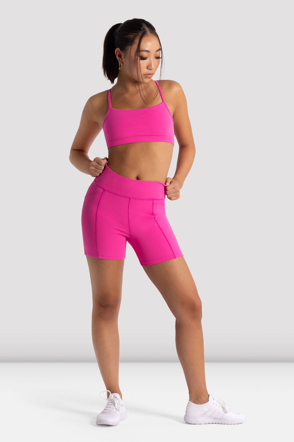 Girls' Signature 3 Inch Shorts - Comfortable Cotton Stretch Shorts for Kids, Perfect for Playtime, Sports & Summer Outfits
