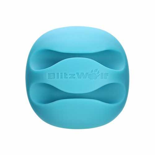 BlitzWolf BW PM1 6-Pack TPU Cable Clips - Multipurpose Cord Management System for Desk, Wall & Home Office Organization - Strong Adhesive Wire Holders for TV, Computer & Charging Cables