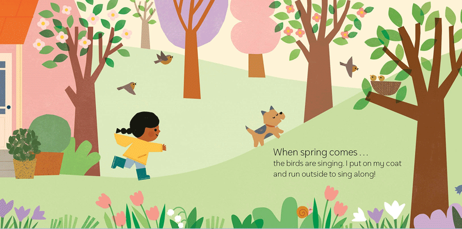 When Spring Comes by Ekatrina Trukhan - Children's Picture Book About Seasons - Perfect for Bedtime Stories & Classroom Reading