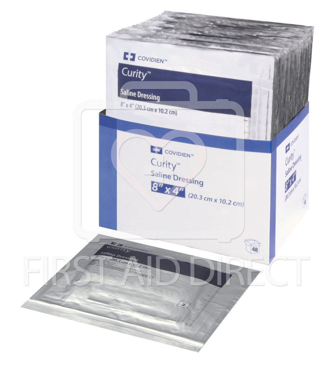 Sterile Isotonic Saline Wet Dressings 10.2 x 20.3 cm (4