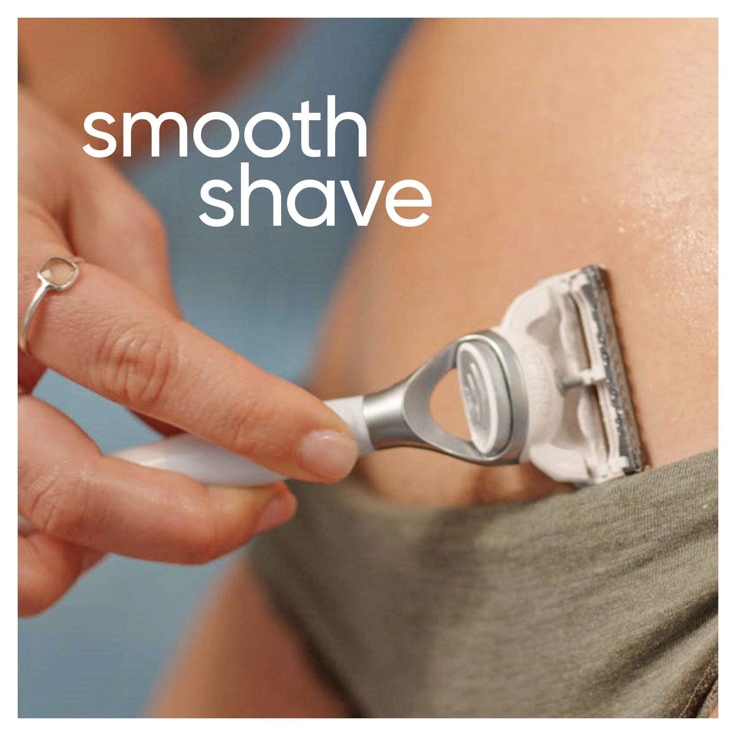 Gillette Venus Women's Bikini & Intimate Grooming Razor Set with 6 Refill Blades - Smooth Shaving for Legs, Underarms & Bikini Area