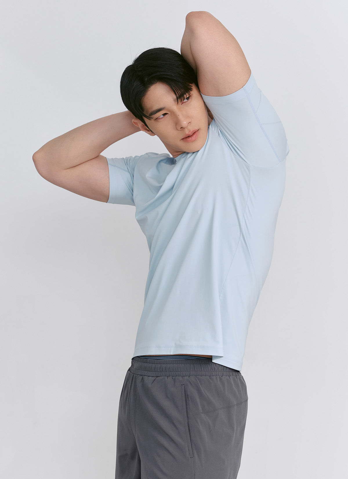 Active Cooling Muscle Fit Short Sleeve Workout Shirt for Men - Gym, Running & Sports Performance Apparel