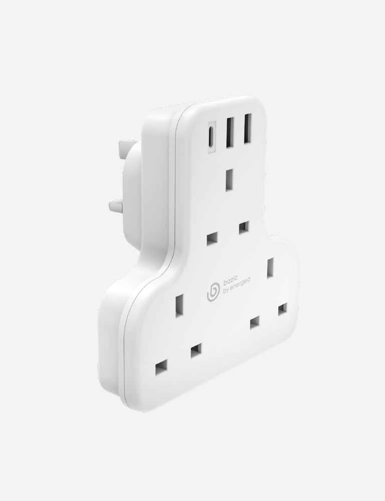 GoPort Trio - 3-in-1 Travel Charging Station with USB Ports | Perfect for Airports, Hotels & Home Use | Fast Charging for Phones, Tablets & Laptops