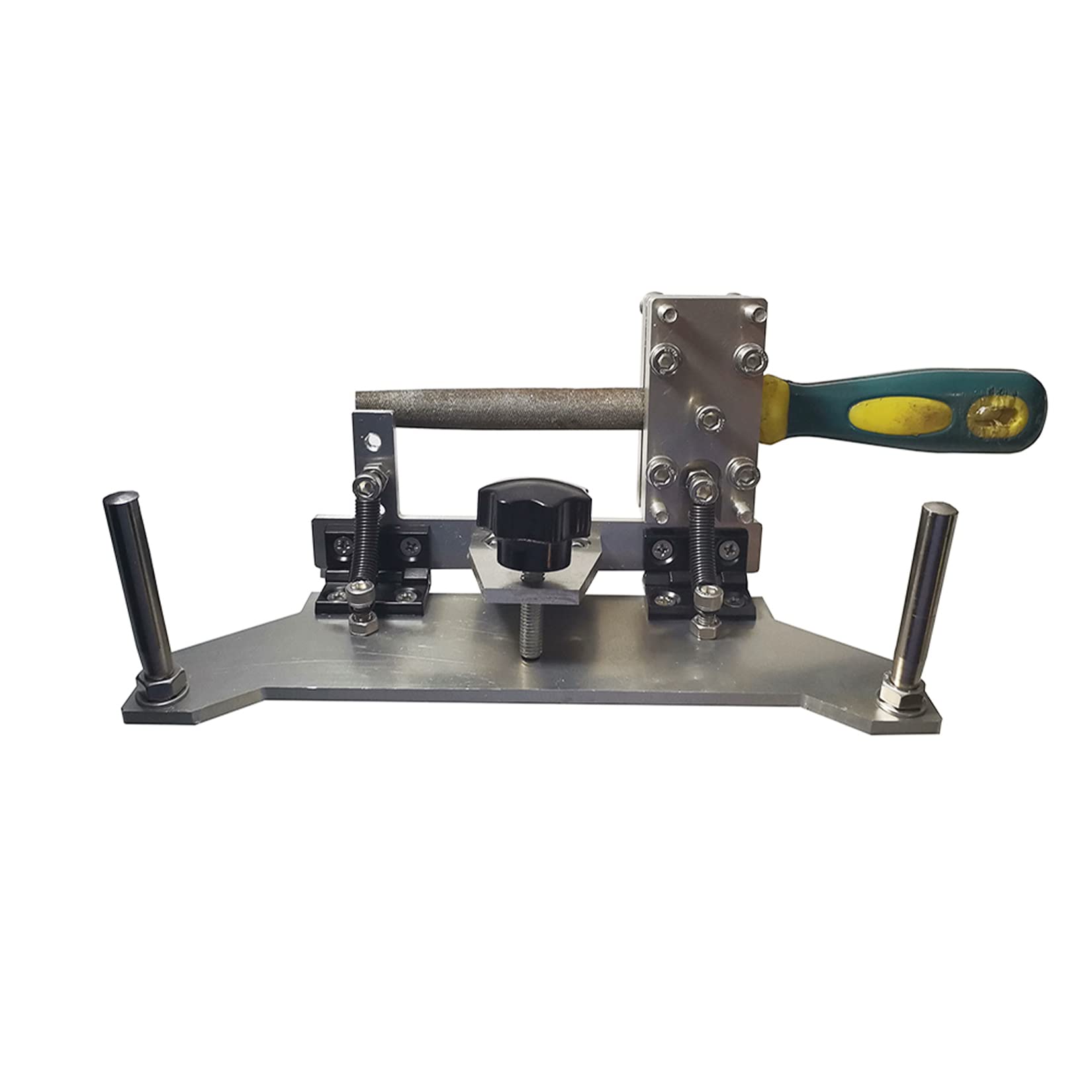 iDili Belt Grinder Accessory - 4-Side Flip Cutter Sharpener Jig with Locator Clip for Knife & Tool Sharpening | Perfect for Metalworking, Woodworking & DIY Projects