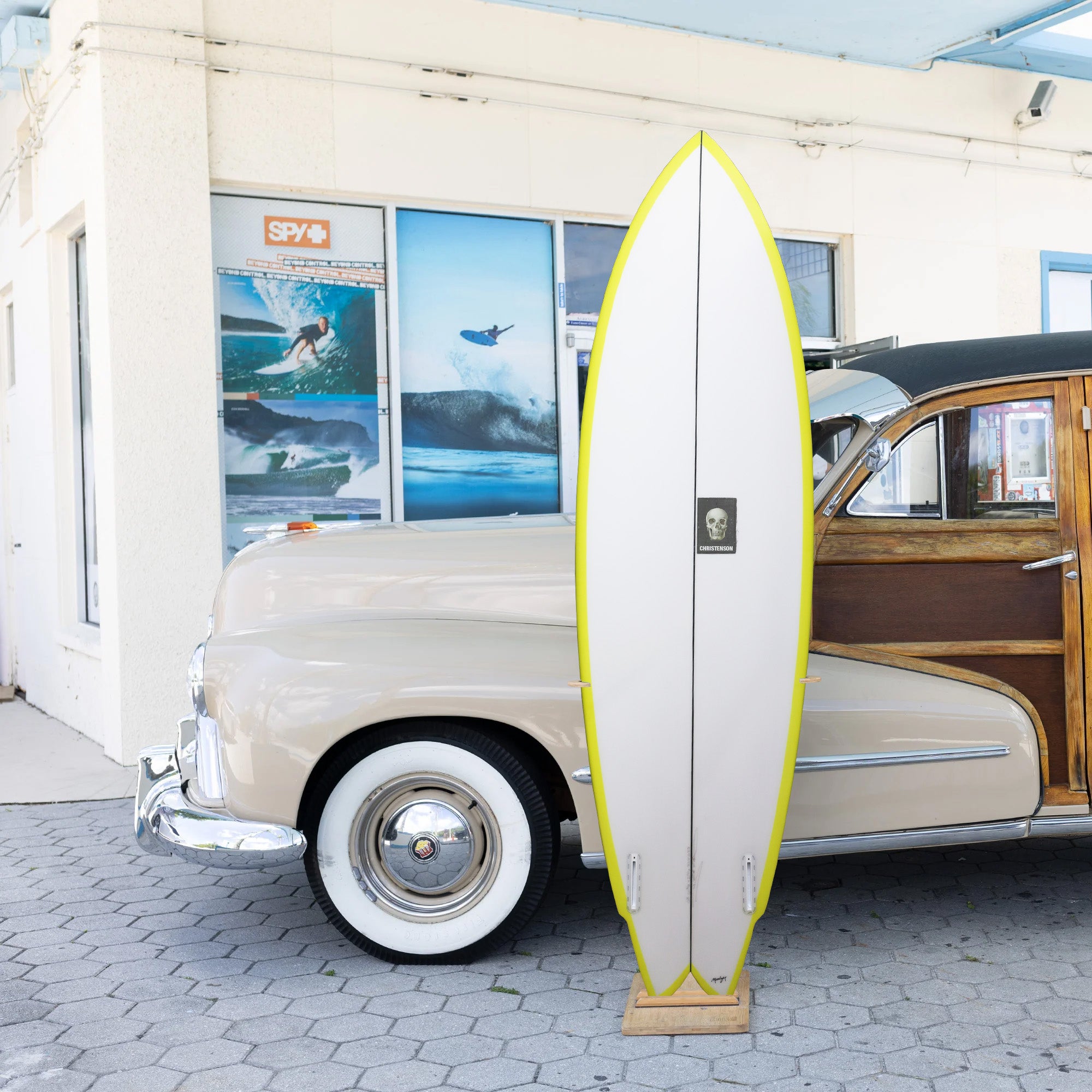 Christenson The Wolverine 6'8 Surfboard with Futures Fins - High Performance Shortboard for Intermediate to Advanced Surfers - Perfect for Beach Waves, Point Breaks and Reef Surfing