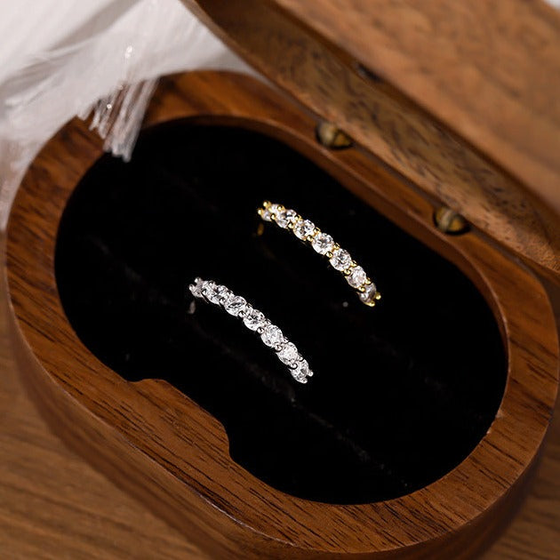 Minimalist Tiny Heart Stacking Rings Set - Dainty Gold & Silver Layering Rings for Women | HR617 | Perfect for Everyday Wear, Stacking Jewelry Trend & Gift Giving