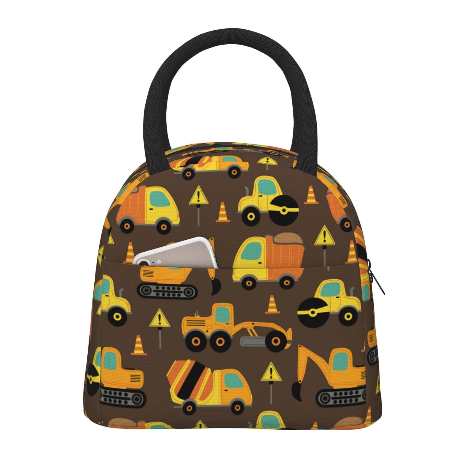 Insulated Lunch Bag for Women & Men - Leakproof, Reusable Lunch Box with Zipper - Durable Waterproof Cooler Tote for Work, School, Picnic, Beach & Camping - Perfect for Office Meals, Outdoor Adventures & Daily Commutes