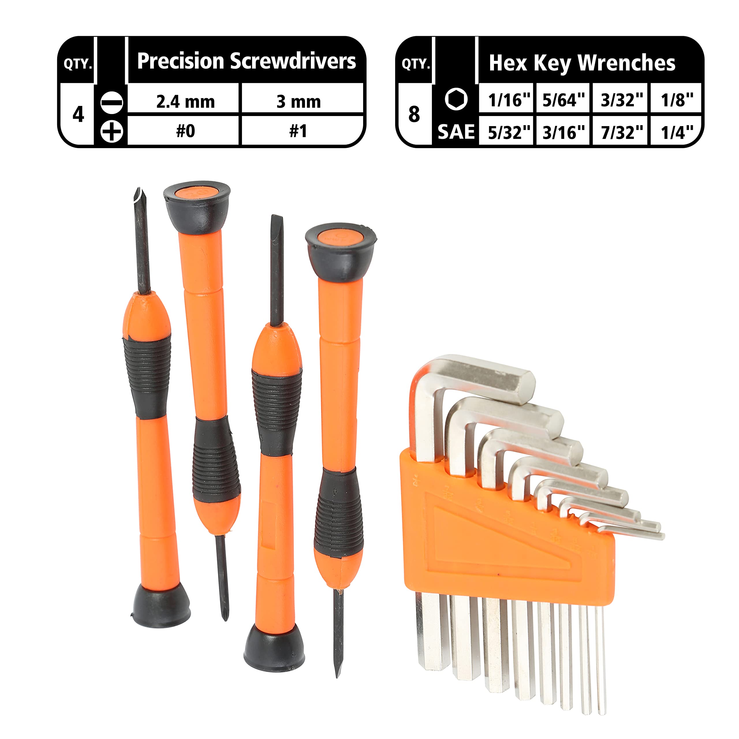 39-Piece Homeowner's Tool Set with Pliers, Screwdrivers & Wrench - Essential DIY Repair Kit for Household Maintenance & Small Projects