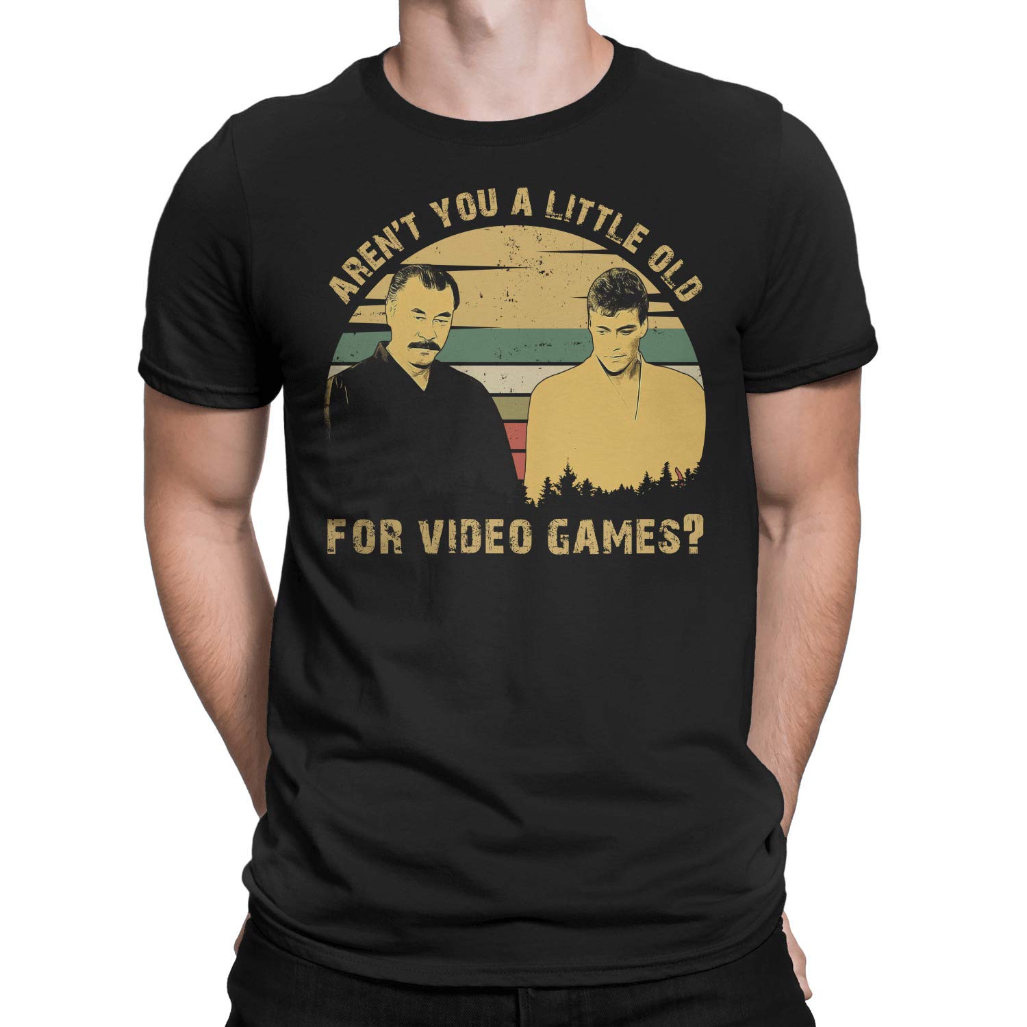 Aren't You A Little Old for Video Games? Retro Gaming Vintage T-Shirt - Perfect for Gamers, Gifts & Casual Wear