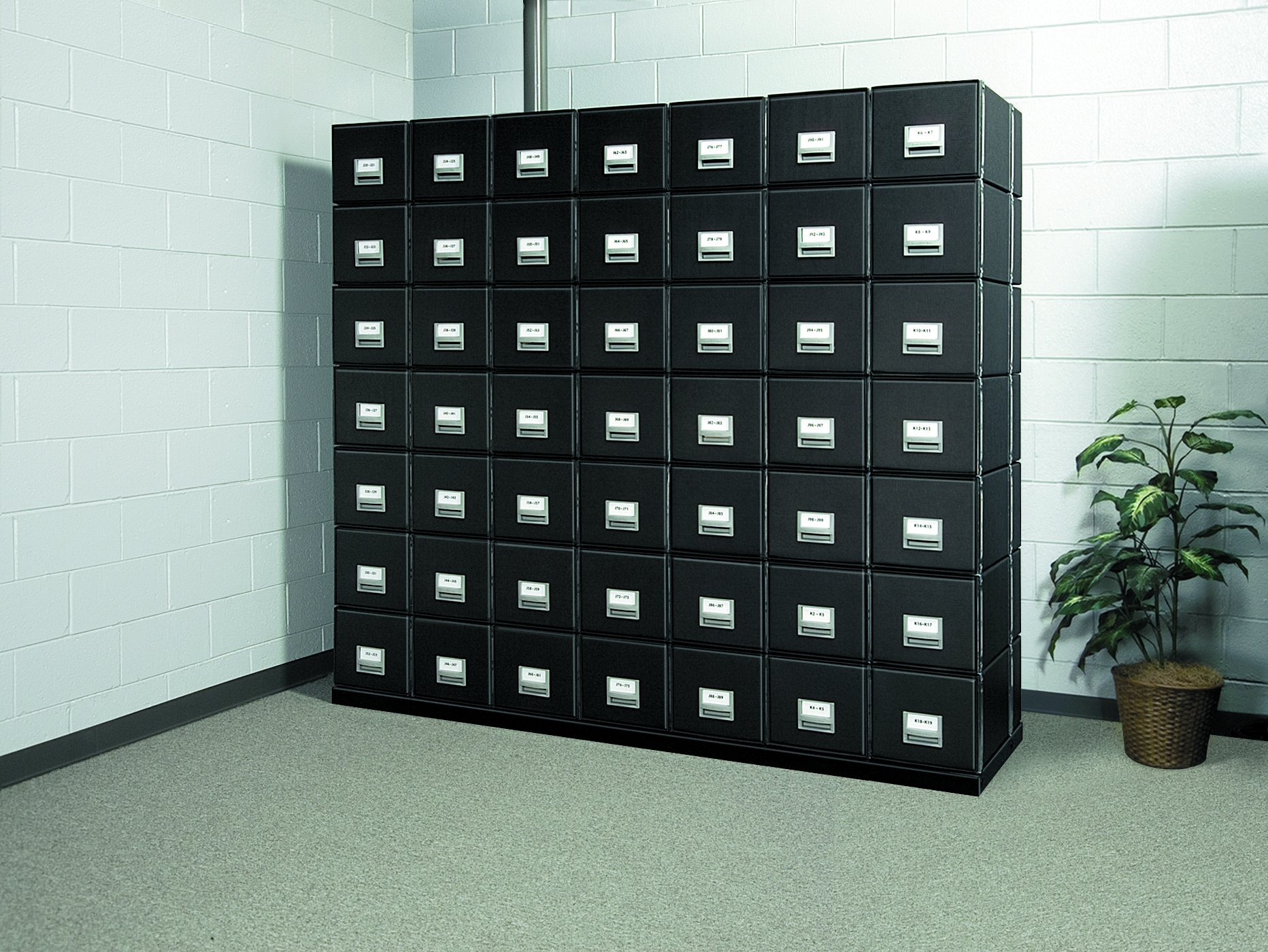 Bankers Box Metal Base for StaxonSteel Storage Drawers - Letter Size (1 Pack) | Heavy Duty File Organizer for Office, Home & Business Document Storage