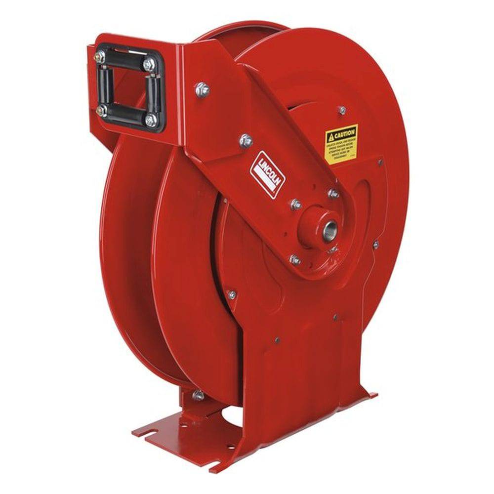 Heavy Duty Dual Support Bare Hose Reel - Commercial & Industrial Grade for Garden, Farm, and Construction Use