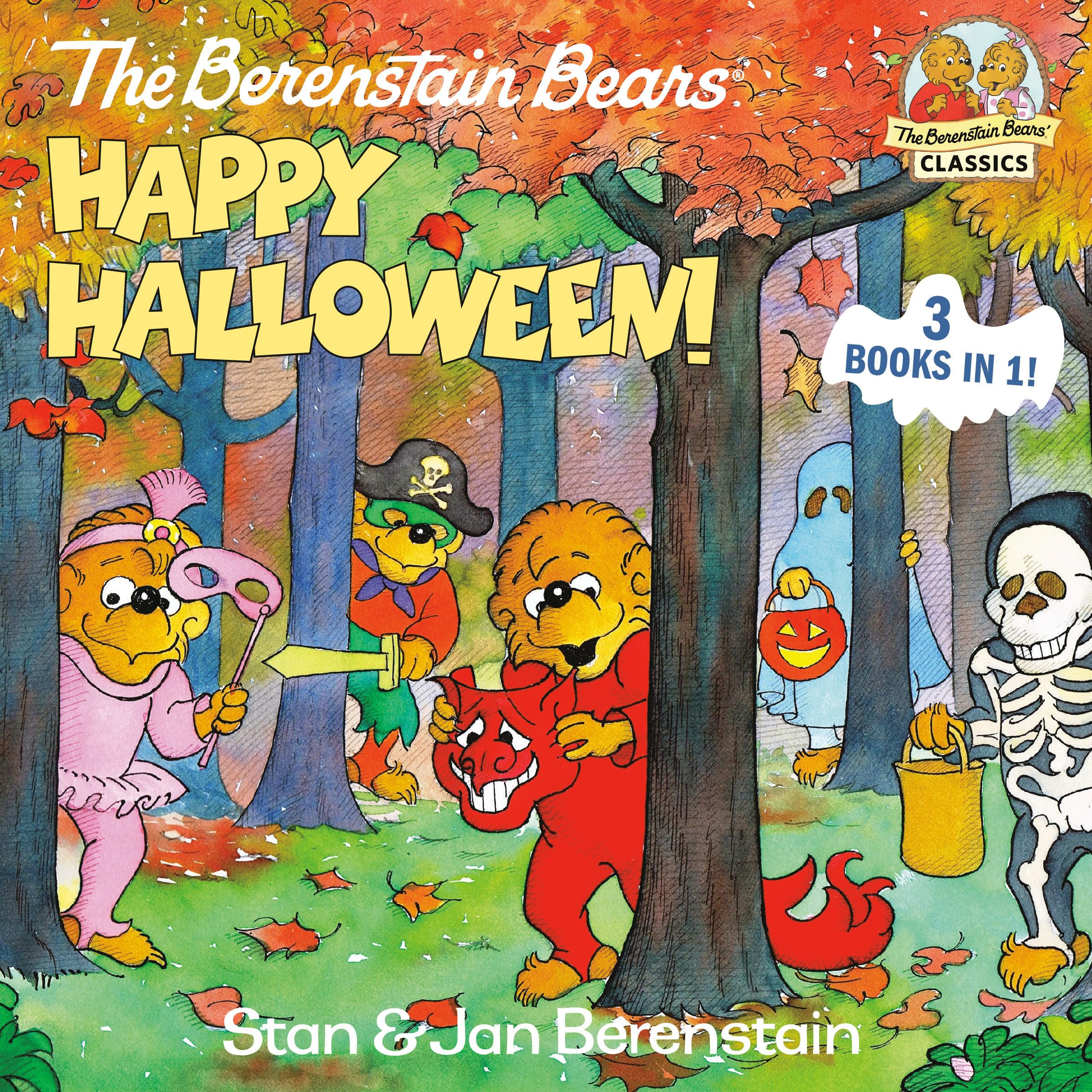 The Berenstain Bears Happy Halloween! - Halloween Book for Kids & Toddlers | First Time Books | Fun Halloween Storytime & Holiday Reading