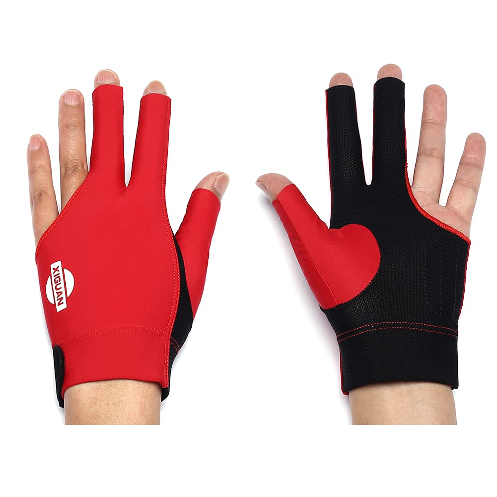 Premium Billiard Gloves for Left & Right Hand – Snooker, Pool & Cue Sports Accessories for Enhanced Grip & Control