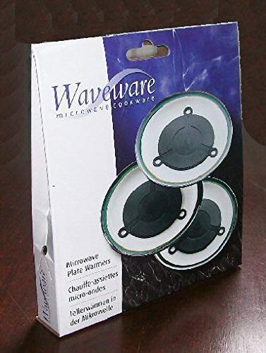 Microwave Plate Warmers - Set of 3, Heat-Resistant Dinner Plate Covers for Keeping Food Warm - Perfect for Family Meals, Parties & Restaurants