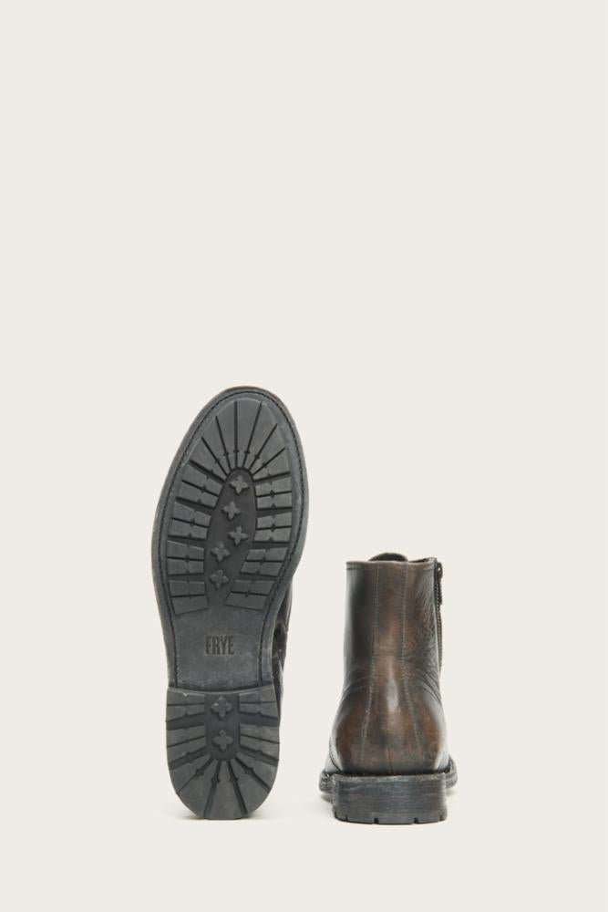 Frye Men's 80708 Black Leather Boots - Durable & Stylish for Casual Wear, Work & Outdoor Adventures
