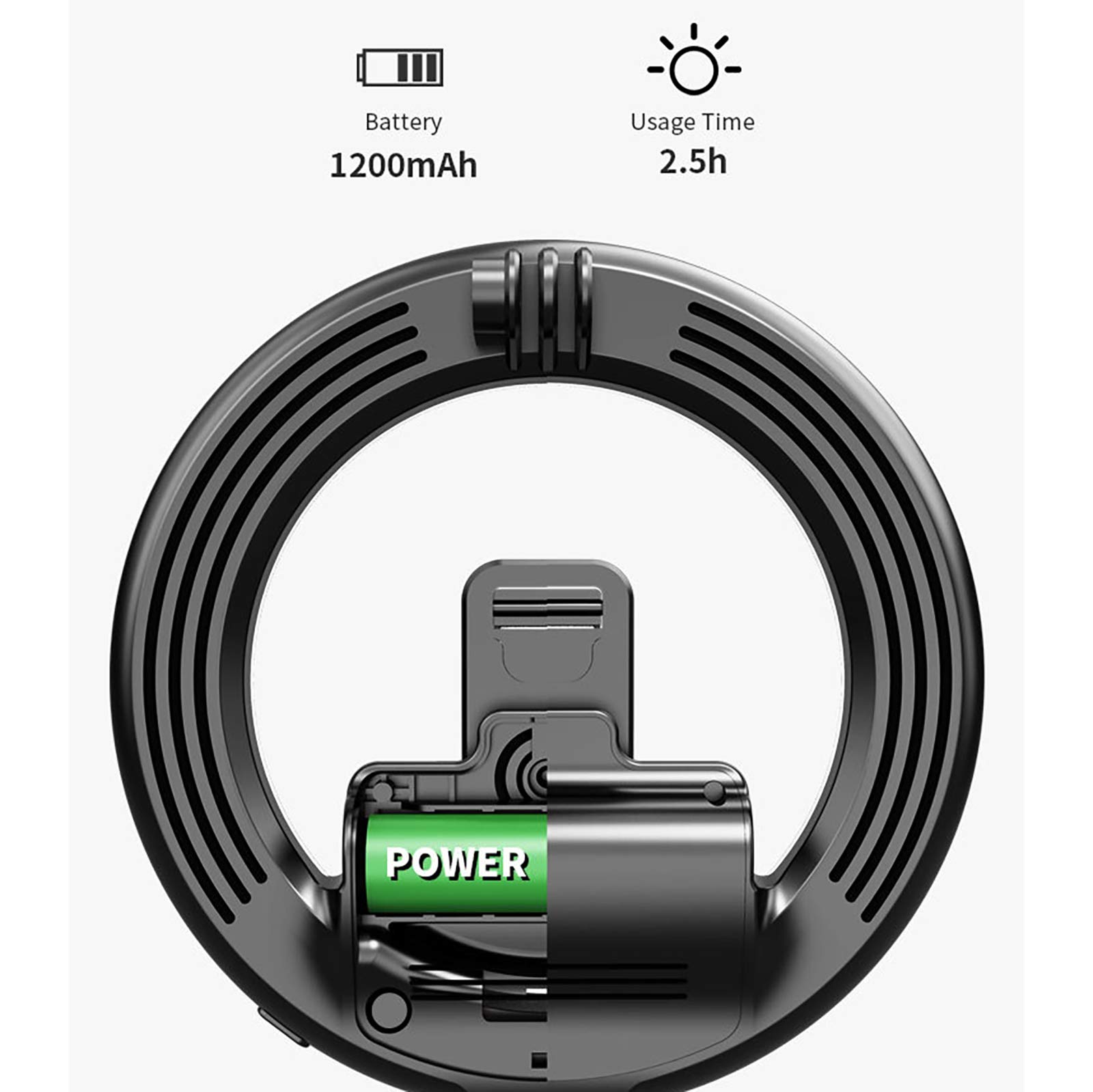 6-in LED Selfie Ring Light with Tripod & Phone Holder - Dimmable Beauty Ring Light for Live Streaming, Makeup, YouTube Videos - Compatible with iPhone & Android - Perfect for TikTok, Instagram, Vlogging & Home Studio Lighting