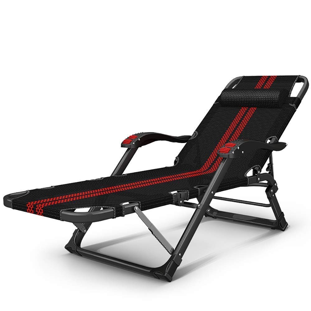 Zero Gravity Reclining Chair - Portable Folding Lounge Chair for Outdoor, Garden, Beach, Camping & Home Office - Supports 440 lbs - Perfect for Relaxing, Sunbathing & Back Pain Relief