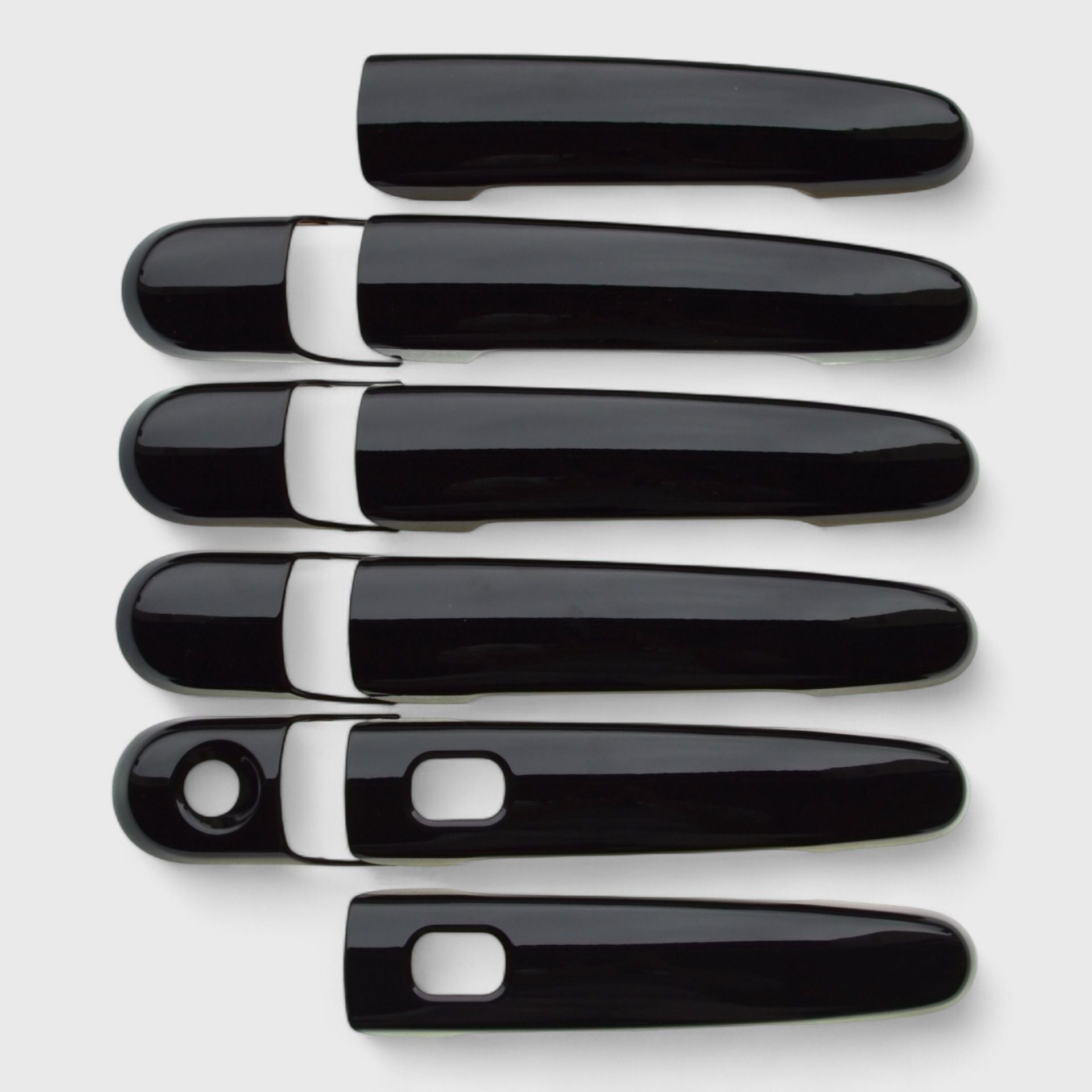Gloss Black Chrome Delete Door Handle Covers for 2013-2019 Ford Taurus - Upgrade Your Car's Exterior Style