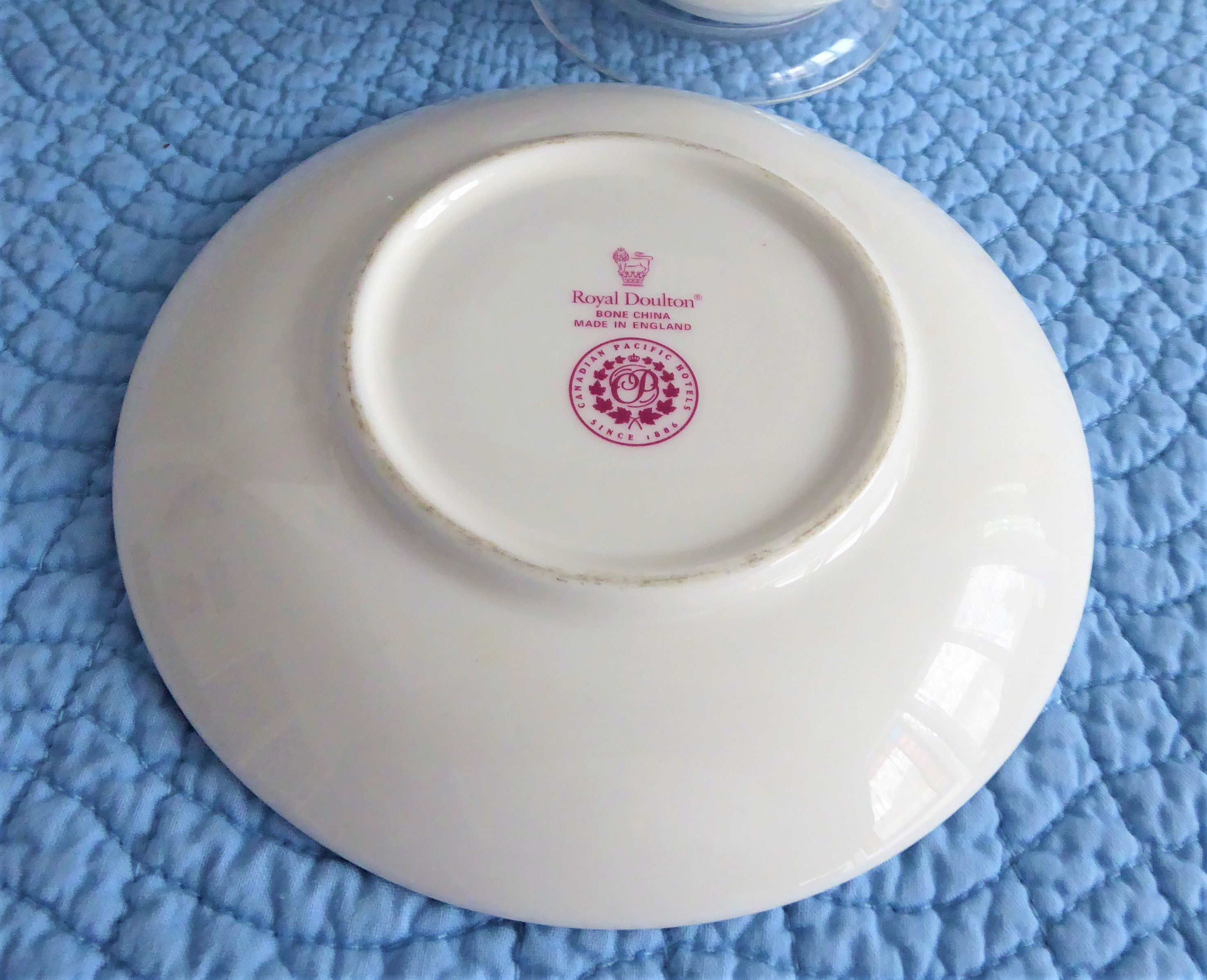 Vintage Fairmont Empress Teacup Trio Set - Royal Doulton Bone China (1970s) - British Royalty Collection - Perfect for Afternoon Tea, Bridal Showers & Victorian-Themed Parties