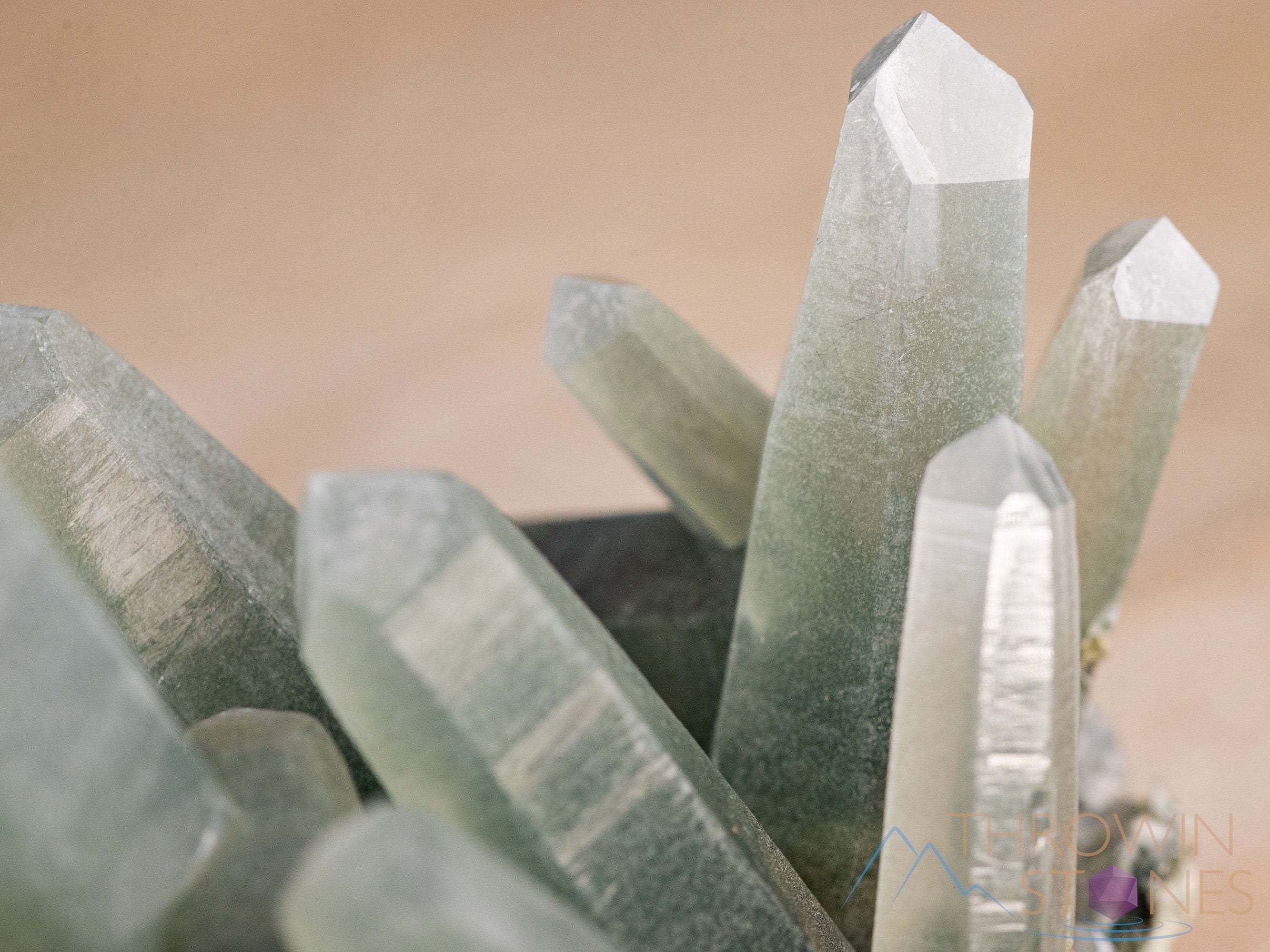 Natural QUARTZ with ACTINOLITE Raw Crystal Cluster - Healing Stone Specimen for Home Decor, Housewarming Gift & Spiritual Healing | Perfect for Meditation, Office Desk & Feng Shui