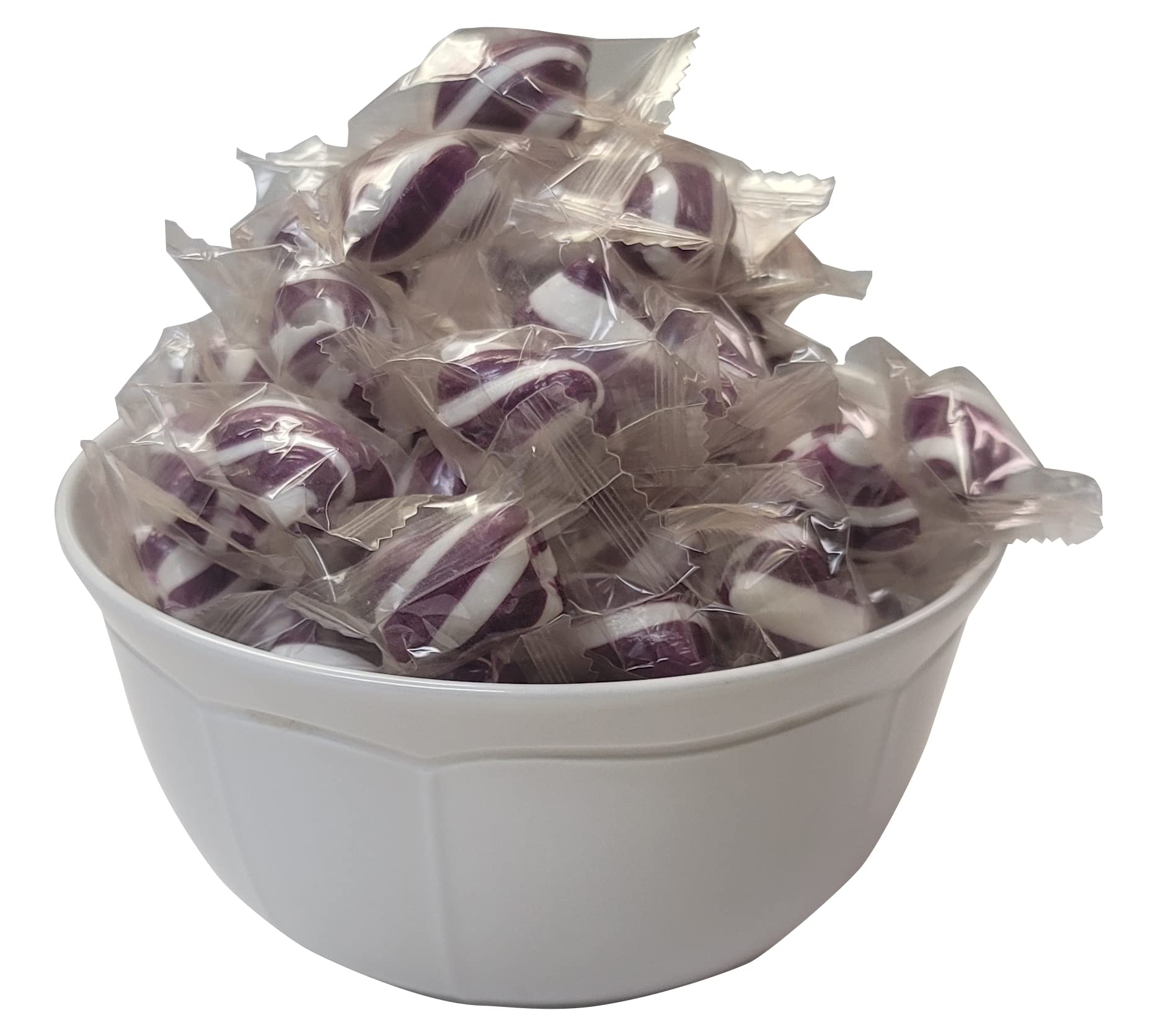 Purple Mint Candy Twists - 5lbs for Office & Parties